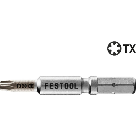 Festool Bit TX20 CE CENTROTEC Schraubendreher-Bit in Seitenansicht