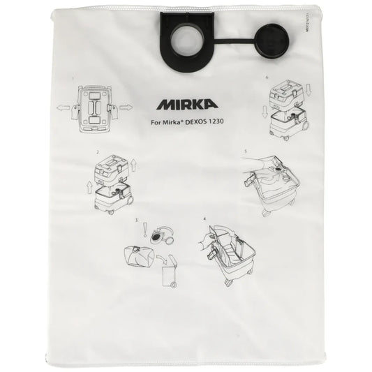 Mirka Vliesstaubbeutel für Mirka DEXOS 1230