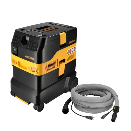 Mirka Staubsauger DEXOS 1230 M AFC mit antistatischem Schlauch 4m inkl. angebrachter Manschette