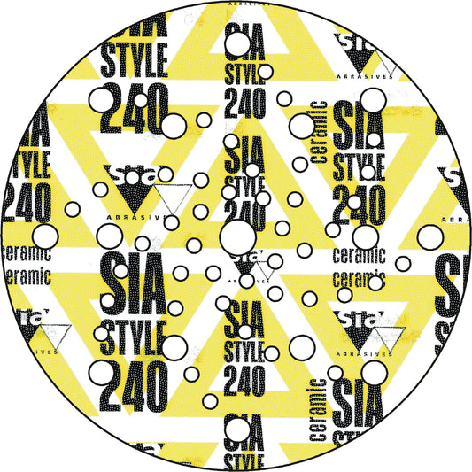 Sia 5500 siastyle siafast-Klett Schleifscheiben