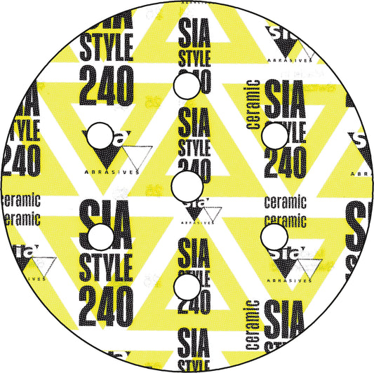Sia 5500 siastyle siafast-Klett Schleifscheiben
