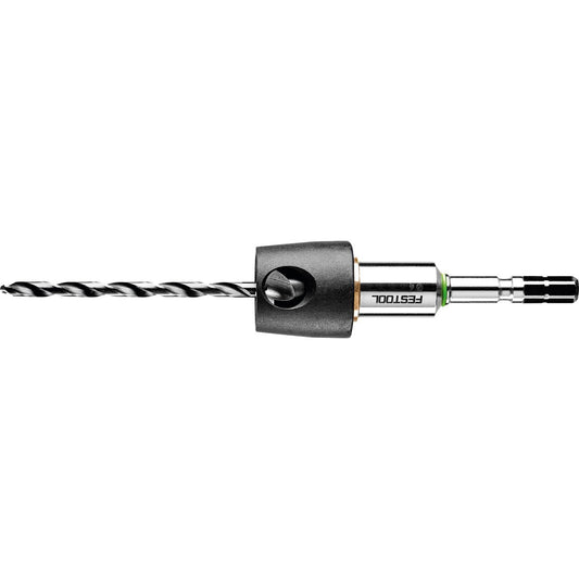 Festool Bohrsenker BSTA HS CE mit Spiralbohrer und freidrehendem Tiefenanschlag, CENTROTEC-Aufnahme