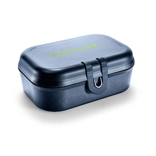Festool Lunchbox in Blaugrau mit Festool Logo und Clipverschluss, Hauptansicht