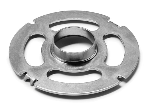 Festool Kopierring Draufsicht mit Befestigungsring und Metallausführung für Oberfräsen