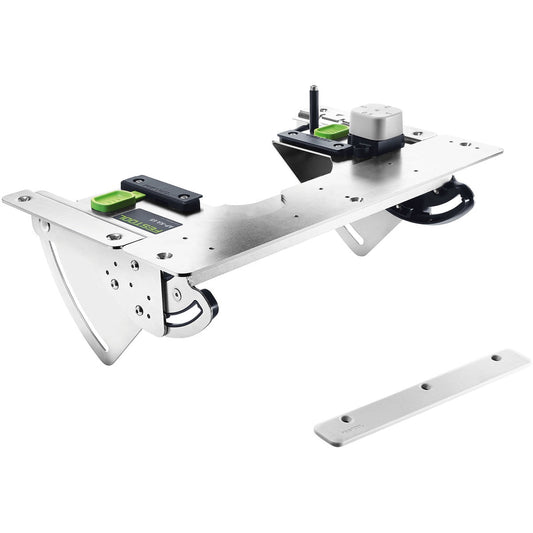 Festool Adapterplatte AP-KA 65 mit Kantenanleimer KA 65 für Multifunktionstisch MFT/3, Gleitführungen und Zubehör