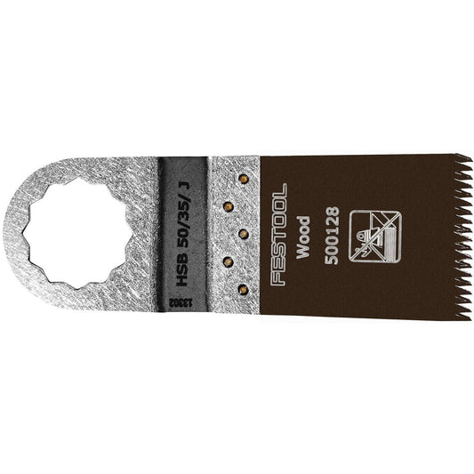 Festool Holz-Sägeblatt HSB 50/35/C mit Starlock-Aufnahme für Oszillierer, Japan-Verzahnung