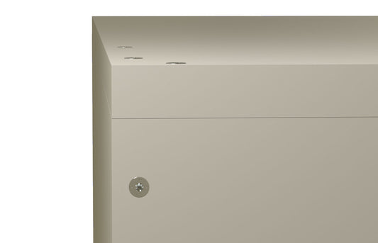 Verschraubung mit fischer ClassicFast FSP II CTF BC in Holzplatte – sauber versenkte Spanplattenschraube für stabile und präzise Holzverbindungen im Möbelbau.