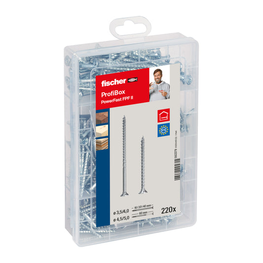fischer PowerFast II SK PZ Meister-Box (220 Teile)