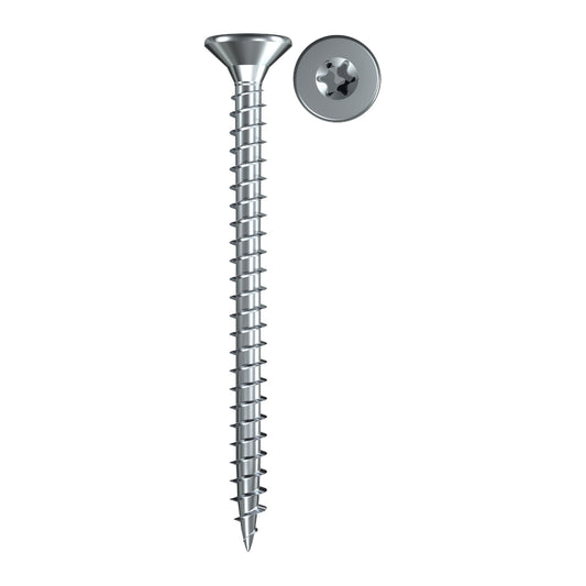 fischer Spanplattenschraube Classic Fast FSP II CTF BC mit Senkkopf und Kreuzschlitz – präzise Holzschraube für sichere, saubere Verschraubungen.