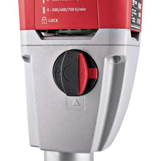 FLEX Rührwerk MXE 1602 Blick auf Spindelstopp