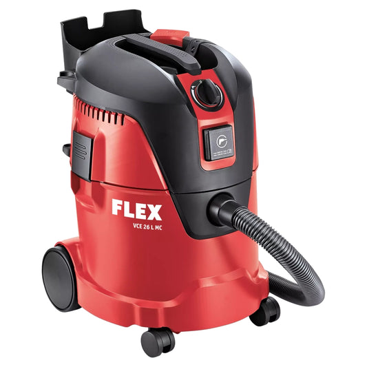 FLEX Sicherheitssauger VCE 26 L MC mit montierter Zubehörbox
