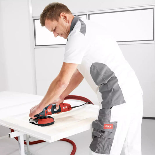 FLEX Schleifer SE 14-2 150 Anwendung Tür schleifen