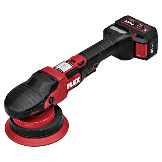 FLEX Akku-Exzenterpolierer XFE 15 150 18-EC Set 1 - Schleiftitan.de