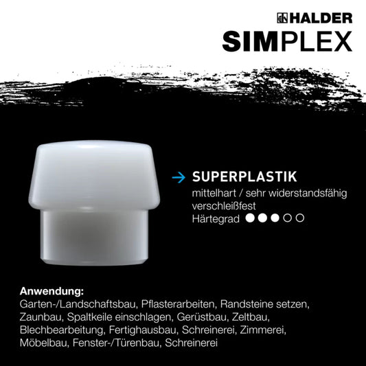 SIM­PLEX-Schon­häm­mer TPE-mid / Serie: EH 3038