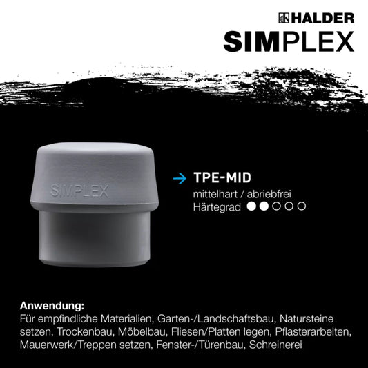 SIM­PLEX-Schon­häm­mer TPE-mid / Serie: EH 3038