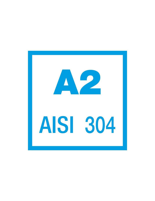 SPAX Edelstahl A2 AISI 304 Kennzeichnung Materialstandard Rostfreiheit