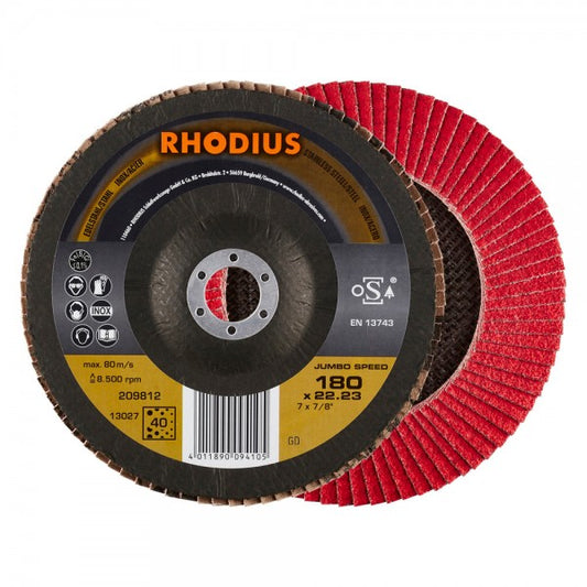 Rhodius Fächerschleifscheibe JUMBO SPEED EXTENDED