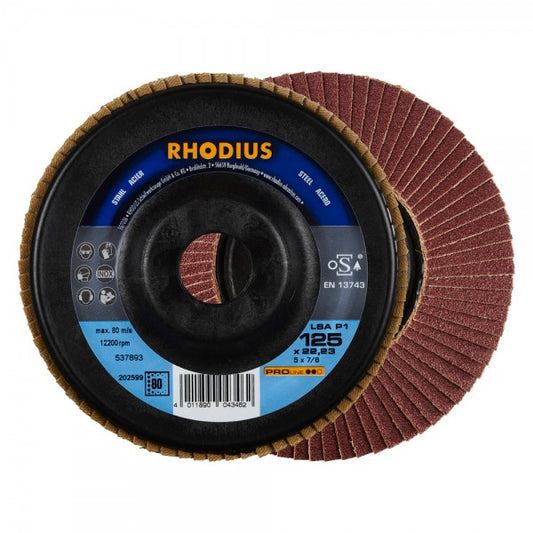 Rhodius Fächerschleifscheibe LSA P1