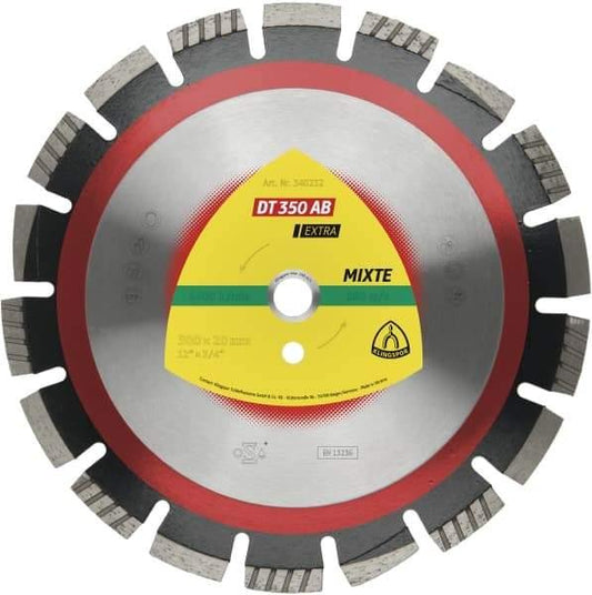 Klingspor Diamantgroßtrennscheibe DT 350 AB EXTRA - Schleiftitan.de
