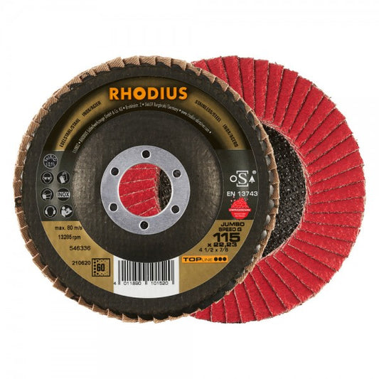 Rhodius Fächerschleifscheibe JUMBO SPEED