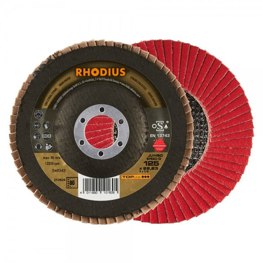 Rhodius Fächerschleifscheibe JUMBO SPEED