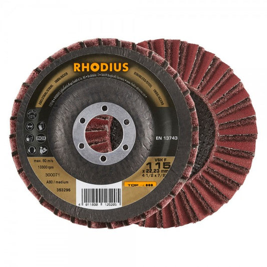 Rhodius Fächerschleifscheibe VSK F